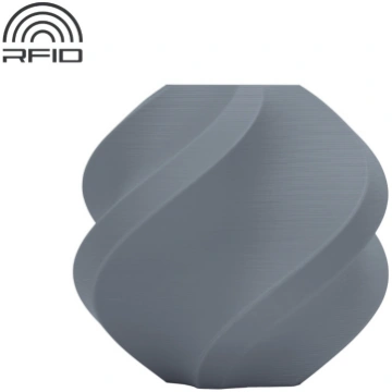 Bambu Lab PLA Matte Pelēks Filaments ASH GRAY 1.75