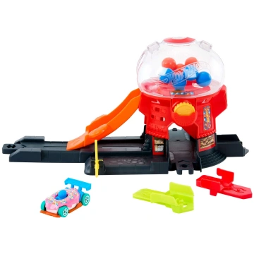 Transporta un trases komplekts Mattel Hot Wheels C