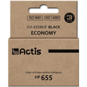 Tintes printera kasetne Actis Standard KH-655BKR, 