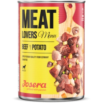 Josera Meat Lovers Menu Beef with Potato 400g