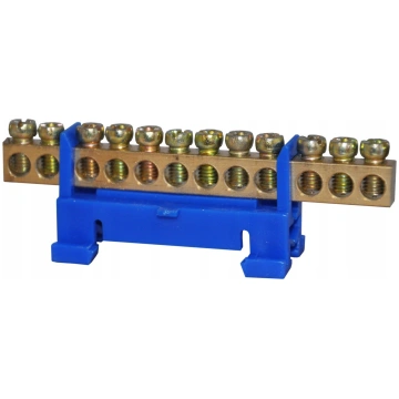 Spaiļu Bloks 12-Lauka 10mm2 Th35 Debeszils Lz-12b