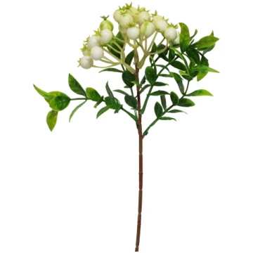 Dekorativas odzinas kekara 33cm baltas 9144664 (47