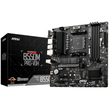 MSI Motherboard||AMD B550|SAM4|MicroATX|DDR4 Memor