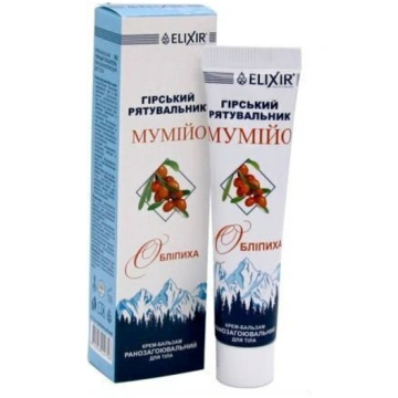 Krēms ķermenim Eliksir "Mumijo/ Oblepiha", 40 ml