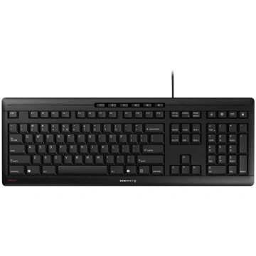 CHERRY STREAM tastatūra Office USB QWERTY US Angļu