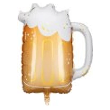 Foil Balloon Beer, 66 x 54 cm