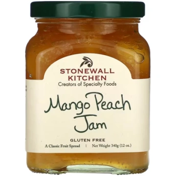Stonewall Kitchen, Mango Peach Jam, 12 oz (340 g)
