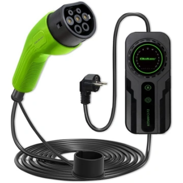 Mobilais lādētājs elektromobiļiem ev ar regulējamu