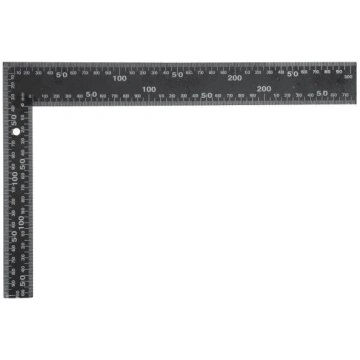 Metāla leņķis Vorel, melns, 300x200 mm