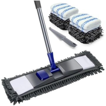 Mikrošķiedras mops, plakana mikrošķiedras mops ar 