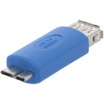 Adapter; USB 3.0; USB A socket,USB B micro plug; n