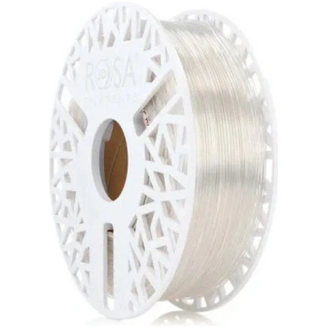 Filaments TPU 96A caurspīdīgs 1,75 mm 1kg Rosa3D