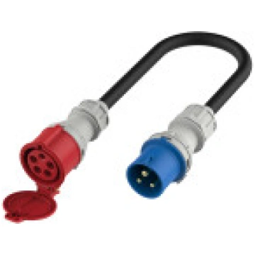 Platinet adapteris CEE 32A (F) 16A (M) (EV_A22C35M