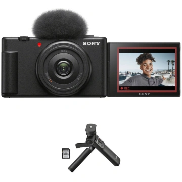Sony ZV-1F Vlogging Camera with Vlogger Accessory 