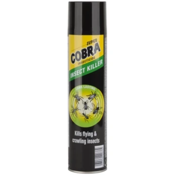 SuperCOBRA aerosols pret rāpojošiem, lidoj. insekt