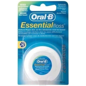 Zobu diegs ORAL-B Essential, Mint, 50 m