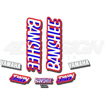 YAMAHA BANSHEE GRAPHICS - 1989 4DDesign
