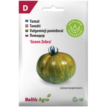 Sēklas, tomāti ZEBRA, 1 g