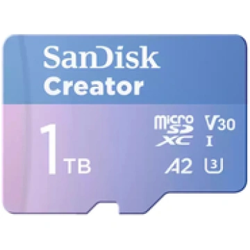 SanDisk Creator 1 TB MicroSDXC UHS-I Class 10 6196
