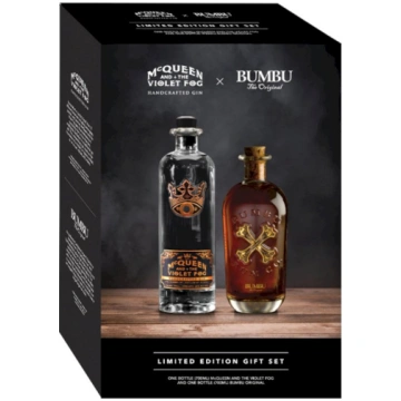 McQueen And The Violet Fog Gin + Bumbu Rum