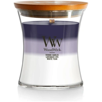 Svece, aromātiskā WoodWick Trilogy Evening Luxe, 6