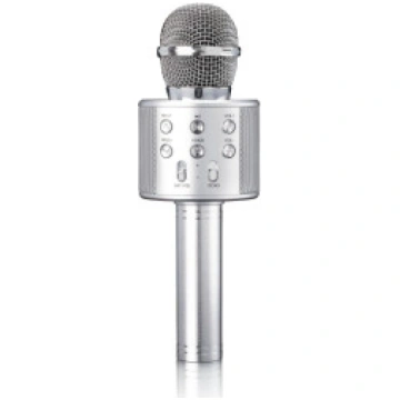 Mikrofons Lenco BMC-040SI Karaoke Bluetooth Speake