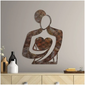 Pakarināma dekorācija Rusty Hug, 1 gab