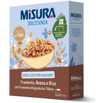 Auzu, rīsu un kviešu pārslas bez pievienota cukura