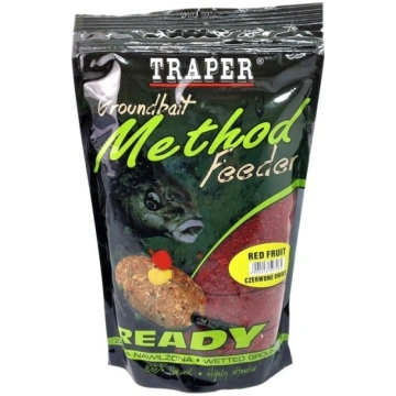 Ēsma zivīm Ready Method Feeder Traper, sarkano aug