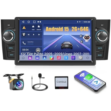 Auto radio Fiat Punto 2005-2009/Linea 2007-2011, A