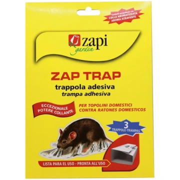 Zap Trap līmes dēlītis-lamatas pret pelēm,žurkām,r