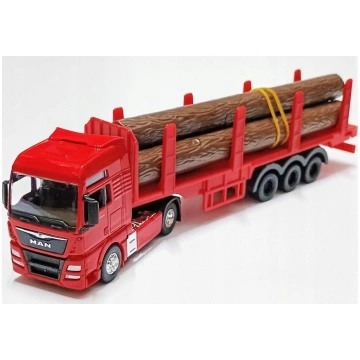Welly WELLY TRUCK 1:64 MAN TGX Z DREWNEM 58034 | 4