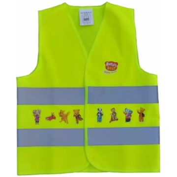 Atstarojošā veste bērniem Hi-Vis, ar zimējumu