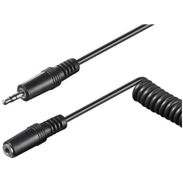 Cable; Jack 3.5mm 3pin plug,Jack 3.5mm socket; 5m;