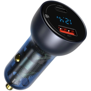 Baseus car charger USB / USB Type C 65 W 5 A SCP Q