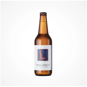 Aroniju Ābolu sidrs, 4.5%, pussalds, 0.33L