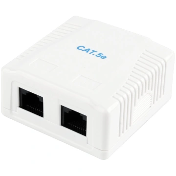 Cablexpert NCAC-2U5E-01 - network surface mount bo