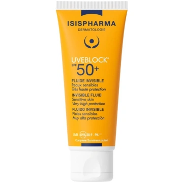 ISISPHARMA UVEBLOCK SPF50+ aizsargfluīds normālai 