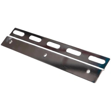 Nerūsējošā tērauda turētājs PVC aizkariem, 300 mm