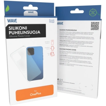 Wave Silicone case, OnePlus Nord CE 5, clear (-SC-