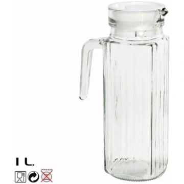 KITCHEN&GO krūze ar vāku, 1 l