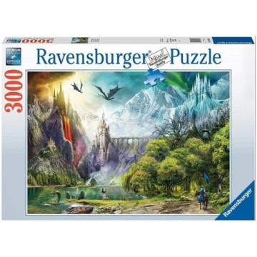 Ravensburger - Puzzle 3000 Pcs Reign Of Dragons 16