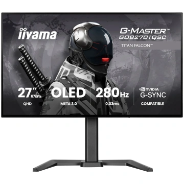 Monitor iiyama G-Master GOB2701QSC-B1 Titan Falcon