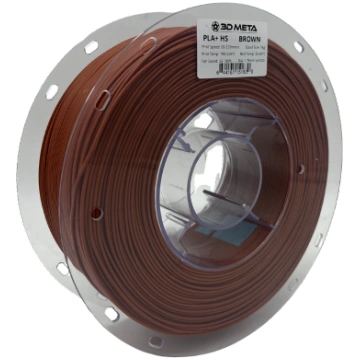 3D Meta PLA+ HS Brown 1KG Spool M-PLA+HS-BRO-1KGX1