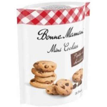 Cepumi ar šokolādes gabaliņiem mini, 100g, Bonne M