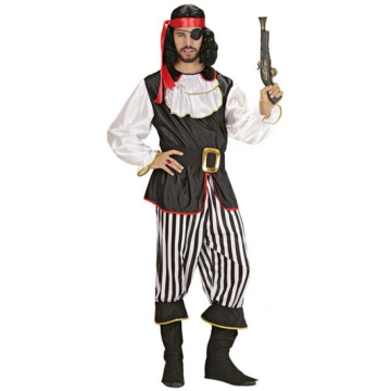 PIRĀTS (mētelis ar žabo, bikses, josta, apavu pārv