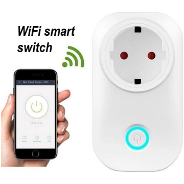 WiFi slēdzis 220v smart socket/plug smart plug