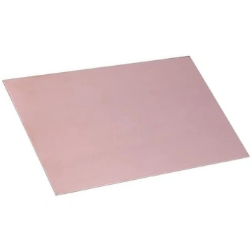Laminate; aluminium; 1mm; L: 160mm; W: 100mm; Coat