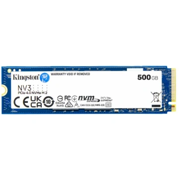 SSD KINGSTON NV3 500GB M.2 PCIE NVMe 3D NAND Write