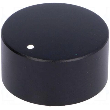 Knob | with pointer | aluminium,thermoplastic | Øs
